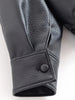Women Autumn Jackets Asymmetric Button Pocket Long Sleeves Black Loose Zipper Jackets Female High Street Coats