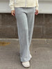 Thick Warm Straight Pants For Women Office Brown Wide Leg Trousers High Waist Women's Loose Pants For Ladies Spring