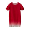 European and American Product, Oversized Women's Clothing, Casual Gradient Dress