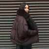 Casual Thicken Women's Jacket Waist Belt Full Sleeve Female Padded Coat Warm Winter Chic Loose Street Lady Outerwear