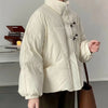 Women's Jacket Korean Version Stand Collar Short Cotton-padded Jacket Thickening Warm Parkas Winter Vintage Coat