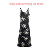 AW26 Women Floral Printing Slip Dress Elegant Lady Clothing V-neck