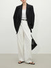Chic Double-breasted Casual Blazer Jacket for Women Spring Loose Lazy Style Top 25FS11097