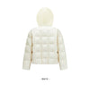Women Down Jacket 90 Percent Down Fill Layered Look Loose Fit Everyday Style Winter Cold Weather Outdoor Layer