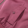 Elegant Full Sleeve Short Jacket Women Chic Zipper O-neck Shoulder-padded Blazer Coat Female Solid Coats Lady