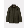 Splicing Corduroy Workwear Jacket, Military Green Hunting Outfit, Retro Cotton Jacket, Women's Spring
