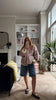 Chic Vintage Floral Print Cotton Coat Autumn Winter Women Jacket Long Sleeve Cardigan Pocket Streetwear Short Quilted Jacket