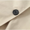Solid Lace Up Long Trench Coat Women Full Sleeve Lapel Single Breasted Loose Outerwear Chic Lady Autumn Street Windbreak