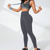 Women's Seamless Yoga Leggings High-Waisted Butt-Lifting Workout Leggings for Running Gym & Training Activewear Slim Tights