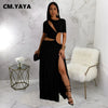 Women O-neck High Split Ruched Bodycon Midi Maxi Dress Fall Street Evening Party Club Vestidos Sexy Long Dresses