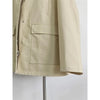 Single-Breasted Jacket Loose Corduroy Turn-Down Collar Long Sleeve Ladies Loose Coat with Pockets Spring Women