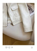 Women Pu Leather Jacket Women Autumn Short Casual All-match Leather Tops Female Korean Loose Leather Lady Outerwear