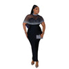 Women Short Cloak Sleeve Rhinestone Bodycon Long Dress Fall Vacation Evening Birthday Night Party Vestidos Sexy Dresses