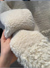 Original high-quality women's jacket top patchwork faux fur effect coat