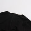 Elegant Long Sleeves Dresses Spring Women Bell Sleeve Long Dress Autumn High Waist Pullover Loose Knee Length Dress