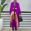 Elegant Women Dresses Bow Collar Full Sleeve Belt Waisted Ankle Length Ladies Birthday Party Dinner Dress Cloth
