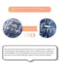 Women's Star Print Wide Leg Jeans Spring Autumn American Style Loose Baggy Tapered Trousers Casual Streetwear Denim Pants