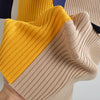Fall Winter Knit Rib Wrap Hips Bodycon Pencil Dress for Women Elegant Long Sleeve Turtleneck Sweater Dress with Belt