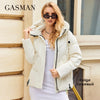 Winter Down Jacket Women Short Classic zipper Design Pocket Stand Collar Hooded Slim Coat Women Parkas 83319