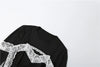 Hollow Jacquard Patchwork Dress Women Chic Full Sleeve O-Neck Stretch Skinny Sexy Hottie Banquet Party Club Vestidos