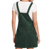 Women's Suspender Skirt Corduroy Spring and Autumn Pocket Strap Adjustable Casual Strap Short Dress