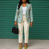2 Piece Women Sets L-3XL Plus Size Matching Sets Big Size 3XL Two Pieces Sets Top And Pants Suits Outfits Clothing
