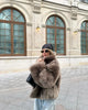 Modern Faux Fur Like Plush Jacket Autumn Winter Women's Warm Trench Coat Thicken Lady's Party Street Wear