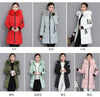 Parkas Women Winter Jacket Coat Hooded Fur Collar Outwear Female Parka Thick Cotton Padded Female Overcoat
