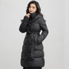 Women's Down Cotton Jacket Korean Version Versatile Lady Cotton Padded Outerwear Slim Temperament Ladies Winter Parka Coat