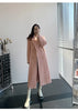 101801 Women Coat Winter Women's Jacket 10% Cashmere 90% Wool Classic Camel Wool Coat