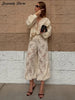 Loose Fit Lace Pants Women's Elastic High Waist Lounge Trousers Spring Lady Bohemian Casual Bottoms