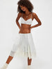 Lace Patchwork Satin Lace Up Shorts Women Sexy Hollow Out High Waist Drawstring Half Pants Wide Leg Trousers Chic Lady Partywear