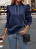 Autumn Gothic Style Casual Long-Sleeved Hooded Short Sweater Jacket Women Zipper Sports Hoodies Y2K Sweatshirt