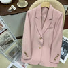 Autumn Long Sleeve Single Breasted Blazer Mujer Blazers For Womens Casual Coat Winter Jackets For Women Outerwear