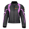 Woman Motorcycle Jacket Winter Warm Windproof Clothing Body Riding Safety Coat Built-in Protective Pads and Thermal Liner JK-64