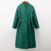 Women Winter degree Thick Coat Warm Parka Oversized Maxi Long coat with belt Casual Outerwear