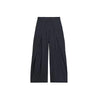 Chic Irregular Striped Long Pants For Women High Waist Loose Trouser Autumn Winter Female Daily Casual Pant