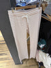 Pink Striped Cute Wide Leg Pants Women Autumn Low Waist Drawstring Trousers Female Sweet Preppy Style Sport Sweatpants