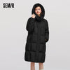 Down Jacket Women Long Length Waterproof Oil-proof Stain-proof Winter Detachable Hooded Winter Clothing Coats
