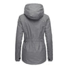 Women Hooded Zipper Coats Winter Warm Thick Fleece Jackets Solid Casual Fit Pockets Parkas Ladies Hooded Hooded Outwear