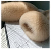 Woolen Coat Oversize Ladies Outerwear Winter Women Natural Fox Fur Collar Cuffs Jacket Hood Cashmere Wool
