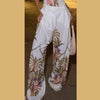 Women's Floral Print Three Piece Set Blazer Corset Top Wide Leg Pant Spring Lady Casual Daily Vacation Party Outfit