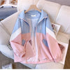 Ladies Long Sleeves Sports Workwear Coat Feminine Thin Stormtrooper Jacket Spring Autumn Women Hooded Zipper Outwear