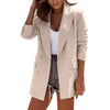 Blazers Women Minimalist Solid Outwear Elegant Office Ladies Loose Work Suit High Street Autumn Women Blazers and Jackets