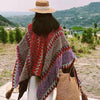 Loose Tassel Jumper Scarf Spring Knitting Pullover Inrregular Ponchos Elegant Cloak Coat Lady Sweater Autumn Winter Tops