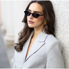 Elegant Button Jacket Pants Suit Women Solid Loose Full Sleeve Lapel Jackets Straight High Waist Trousers Suit
