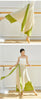 Chinese Chiffon Loose Skirt Wide Leg Loose Trousers Women Korean Sweatpants Classical Dance Pants Dancer Performance