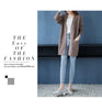 Knitted Shirt Casual Long Sleeve Loose Medium Length Outwear Sweater Coat Women Autumn Knitwears Cardigan Mujer
