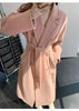 101801 Women Coat Winter Women's Jacket 10% Cashmere 90% Wool Classic Camel Wool Coat