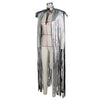 Sparkly Wing Fringe Tassel Patchwork Shawl Women Vintage Cosplay Cape Ponchos Bohemian Cardigan Cloak Boho Capes Streetwear